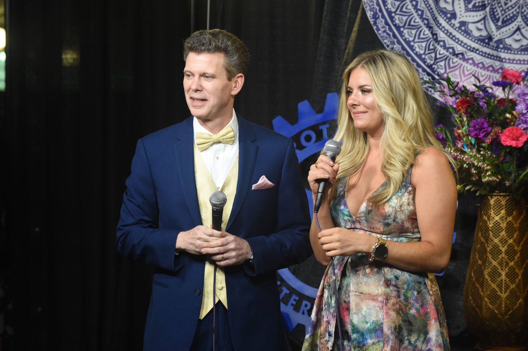 Television hosts post prom